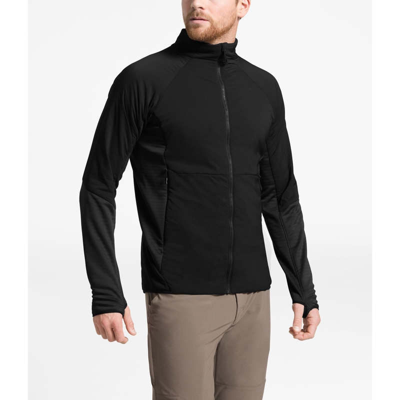 Men's Regulate Light Fleece Hybrid Jacket image number 3