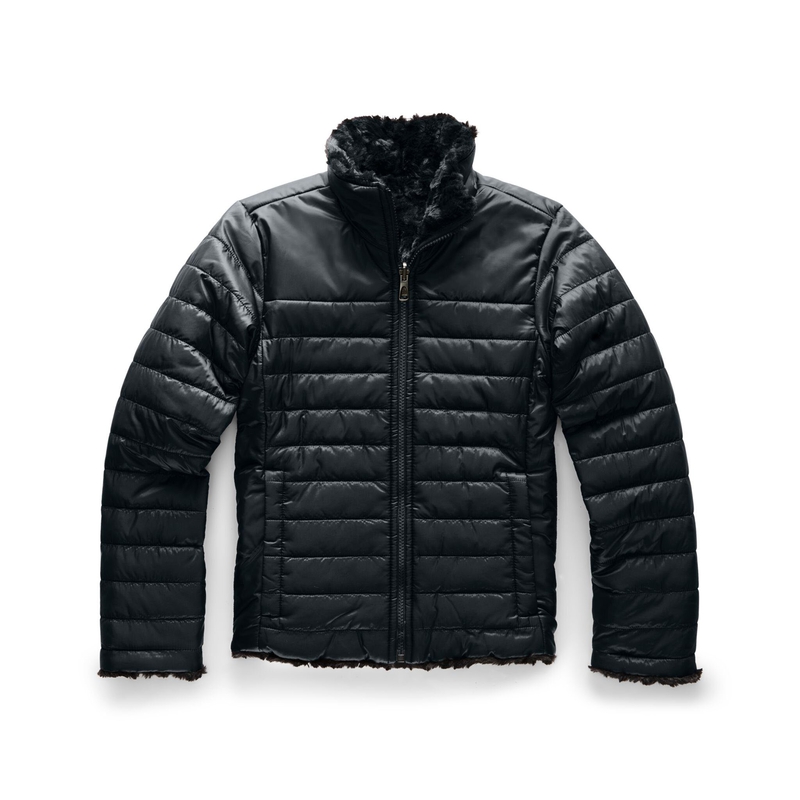 Girls&rsquo; Reversible Mossbud Swirl Jacket image number null