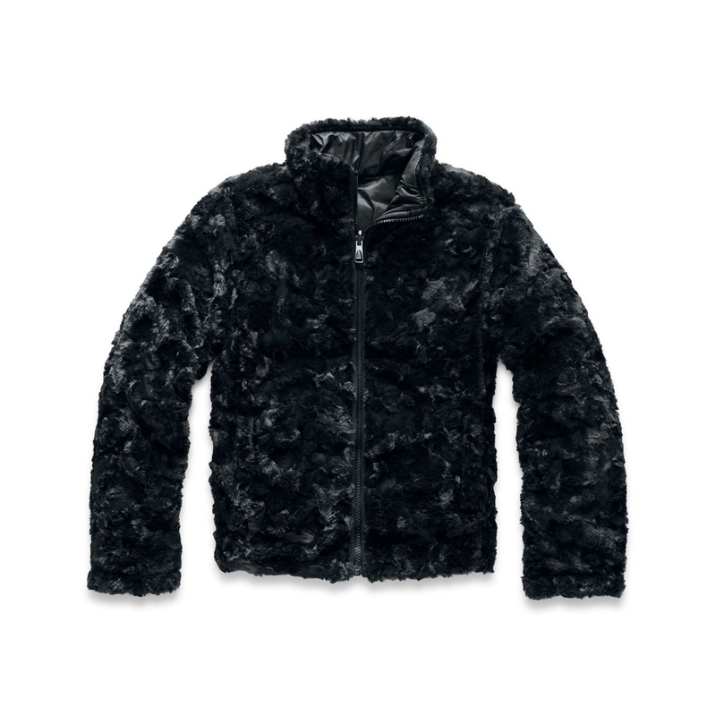 Girls&rsquo; Reversible Mossbud Swirl Jacket image number null