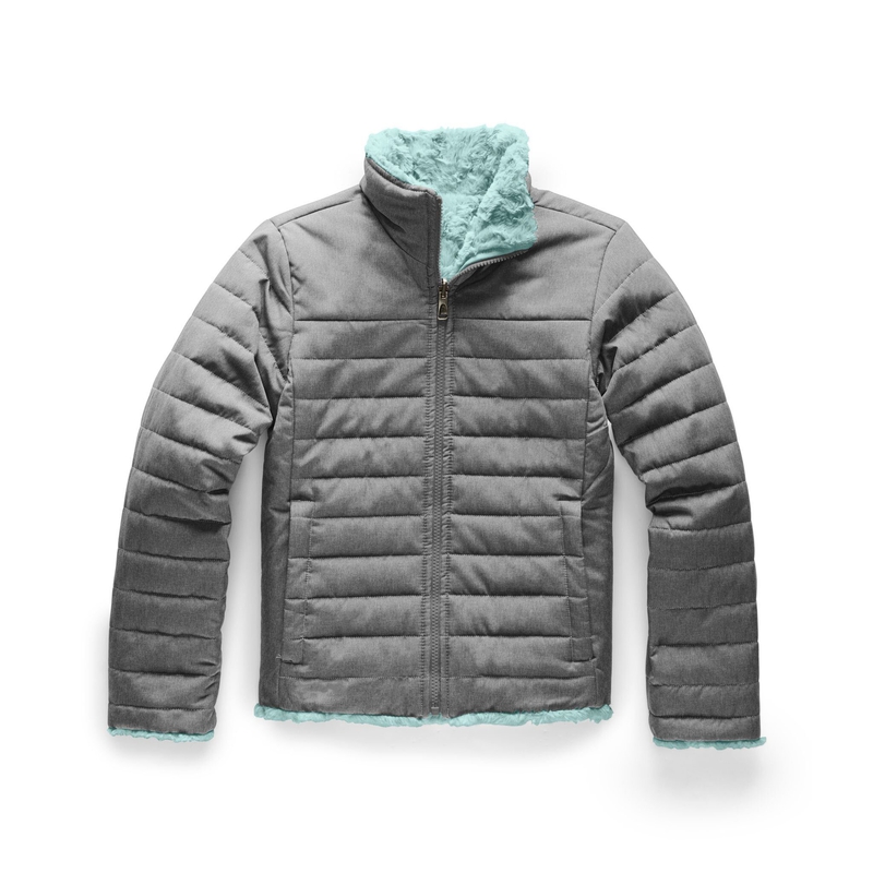 Girls&rsquo; Reversible Mossbud Swirl Jacket image number 0