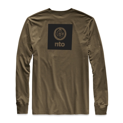Men&rsquo;s Long-sleeve Red Box Tee