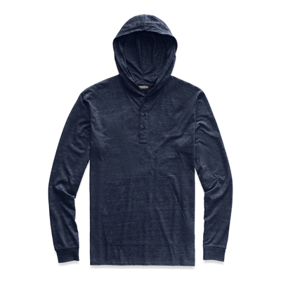 Men&rsquo;s Tri-blend Henley Hoodie