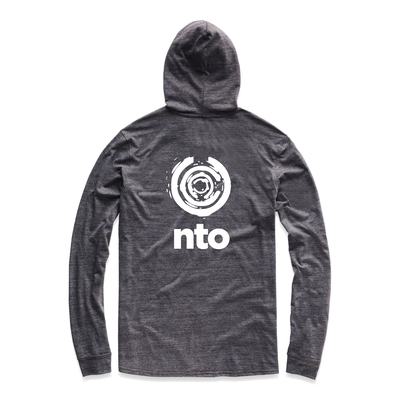 Men&rsquo;s Gradient Sunset Tri-blend Full Zip Hoodie