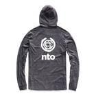 Men&rsquo;s Gradient Sunset Tri-blend Full Zip Hoodie image number null