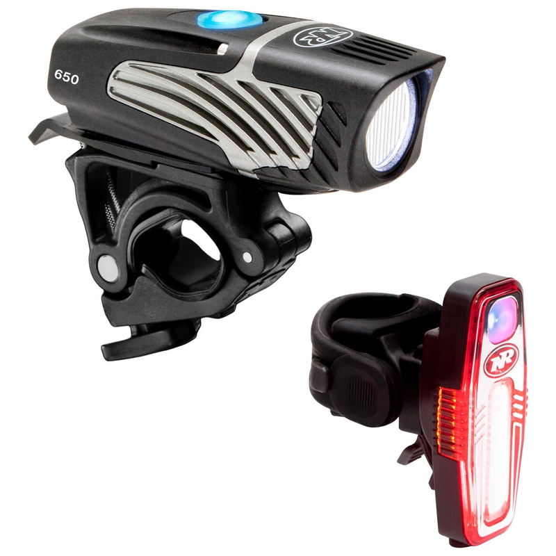 NiteRider Lumina Micro 650 Front / Sabre 80 Rear Bike Light Set image number null
