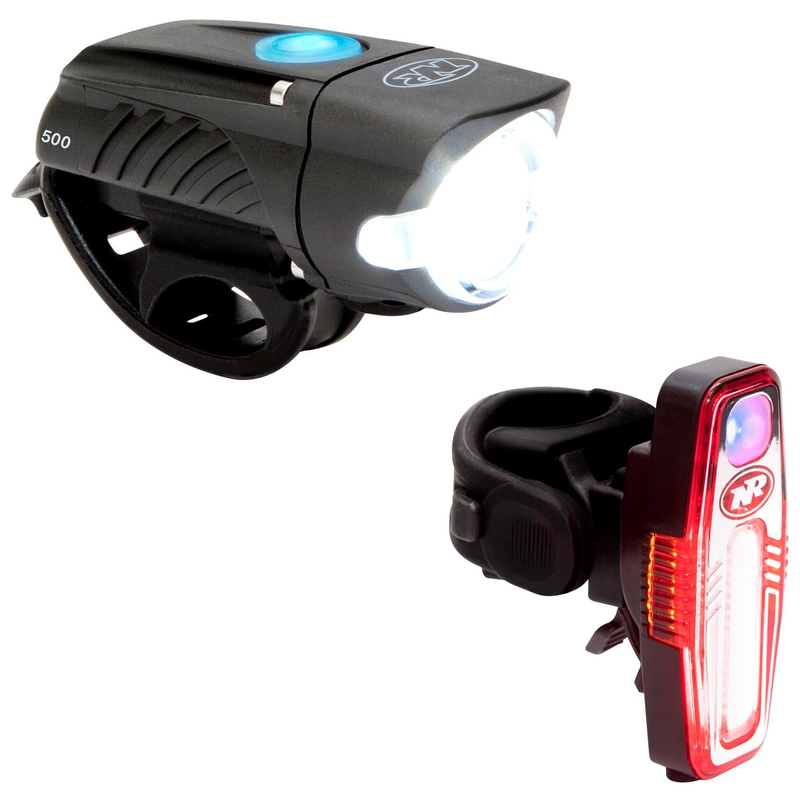 NiteRider Swift 500 Front / Sabre 80 Rear Bike Light Set image number null
