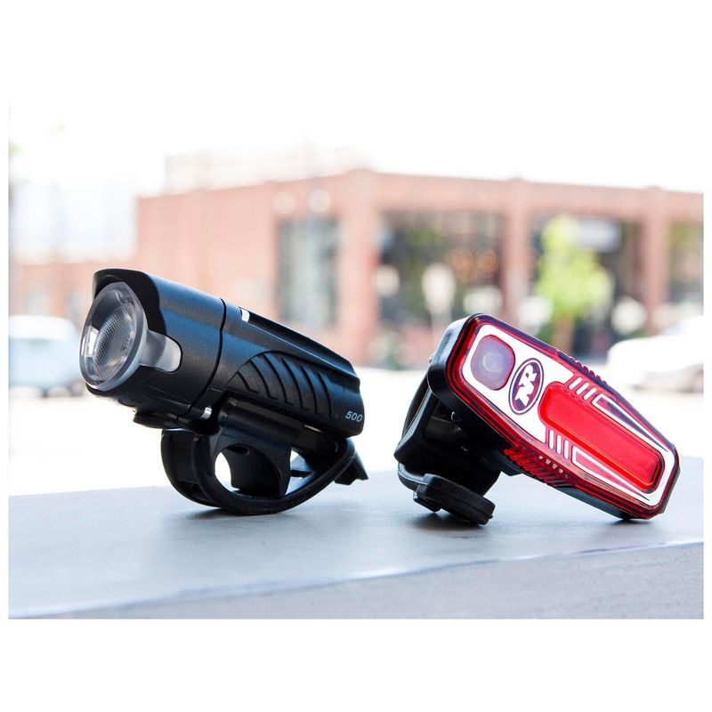 NiteRider Swift 500 Front / Sabre 80 Rear Bike Light Set image number null