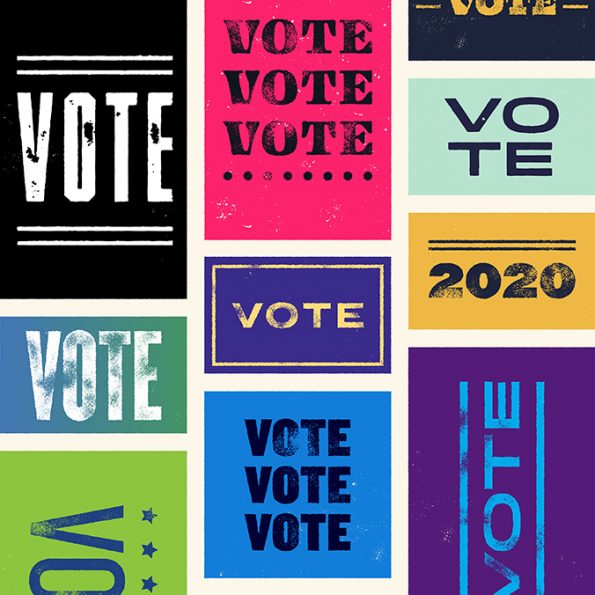 campaign colors illustration