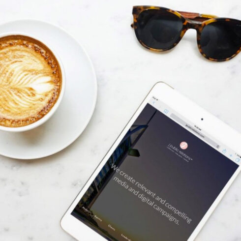 Relaunching an elite public relations agency.