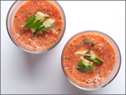 Watermelon and Sweet Onion Gazpacho