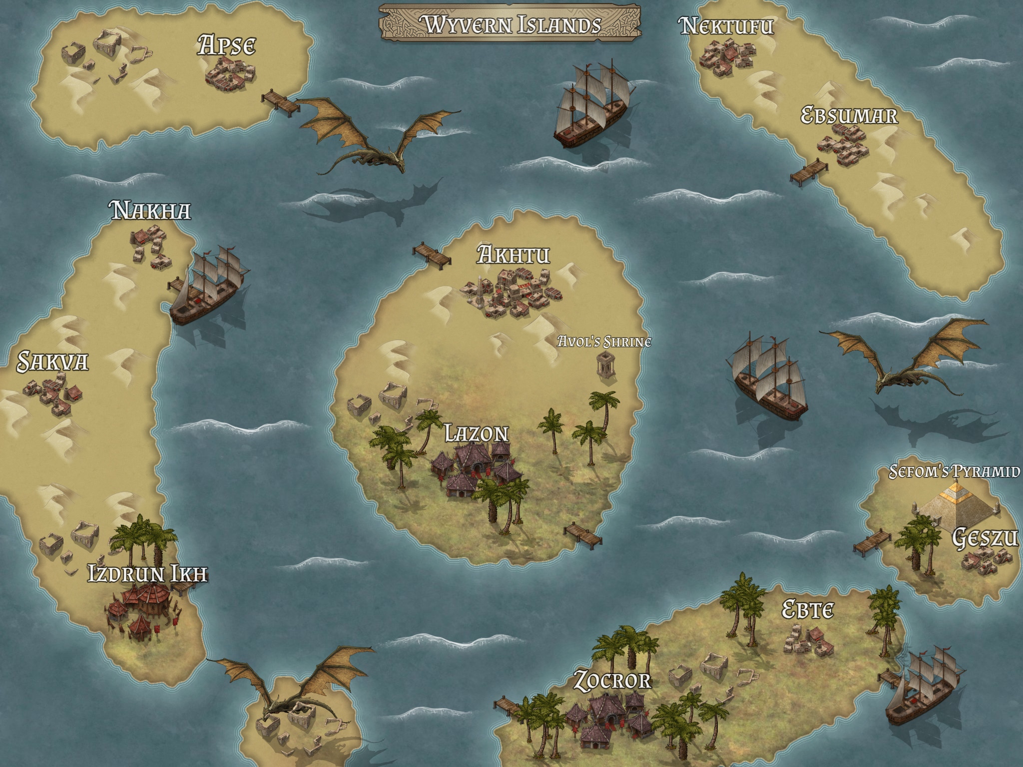 Wyvern Islands banner image