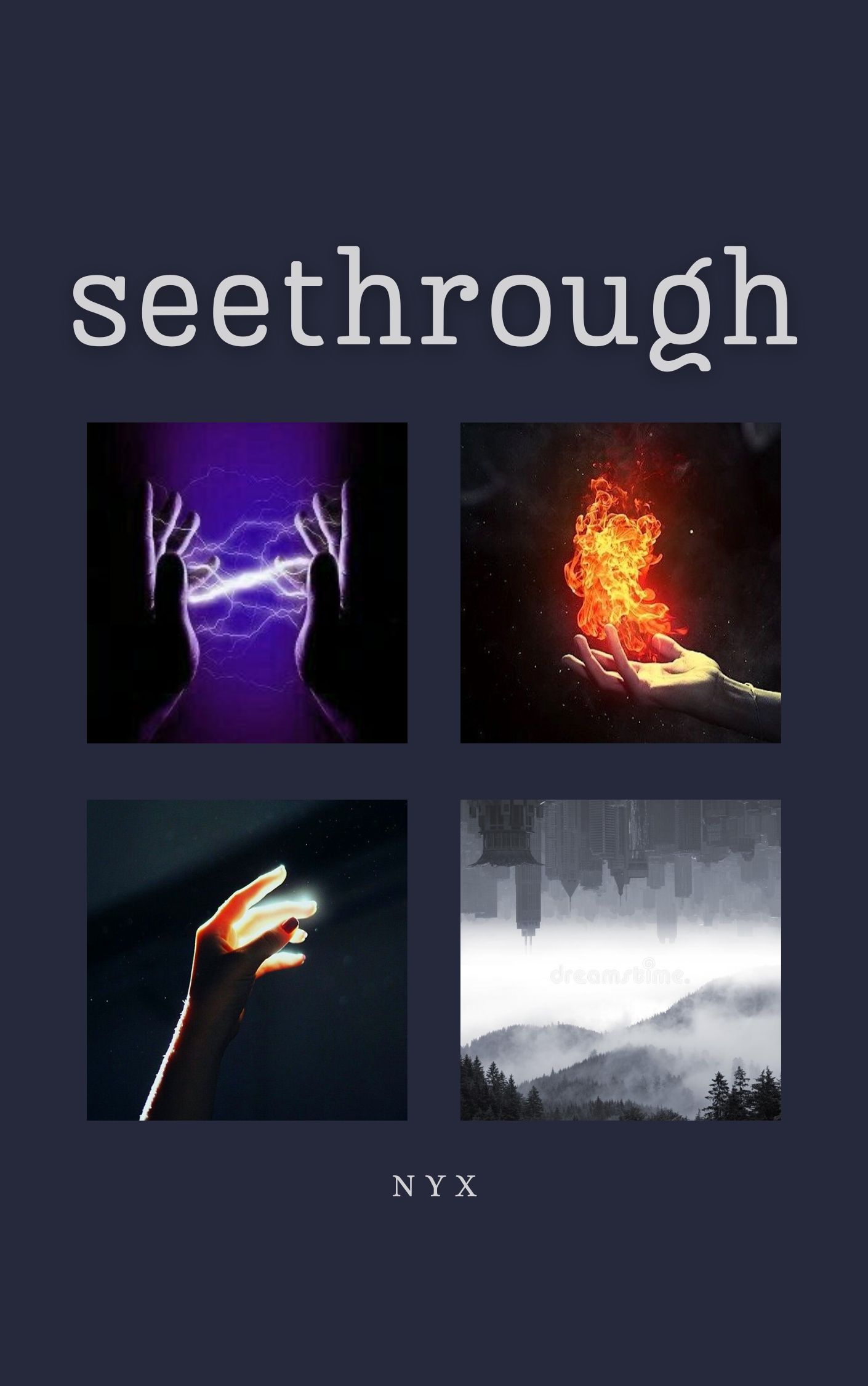 SEETHROUGH; a dystopian novel banner image
