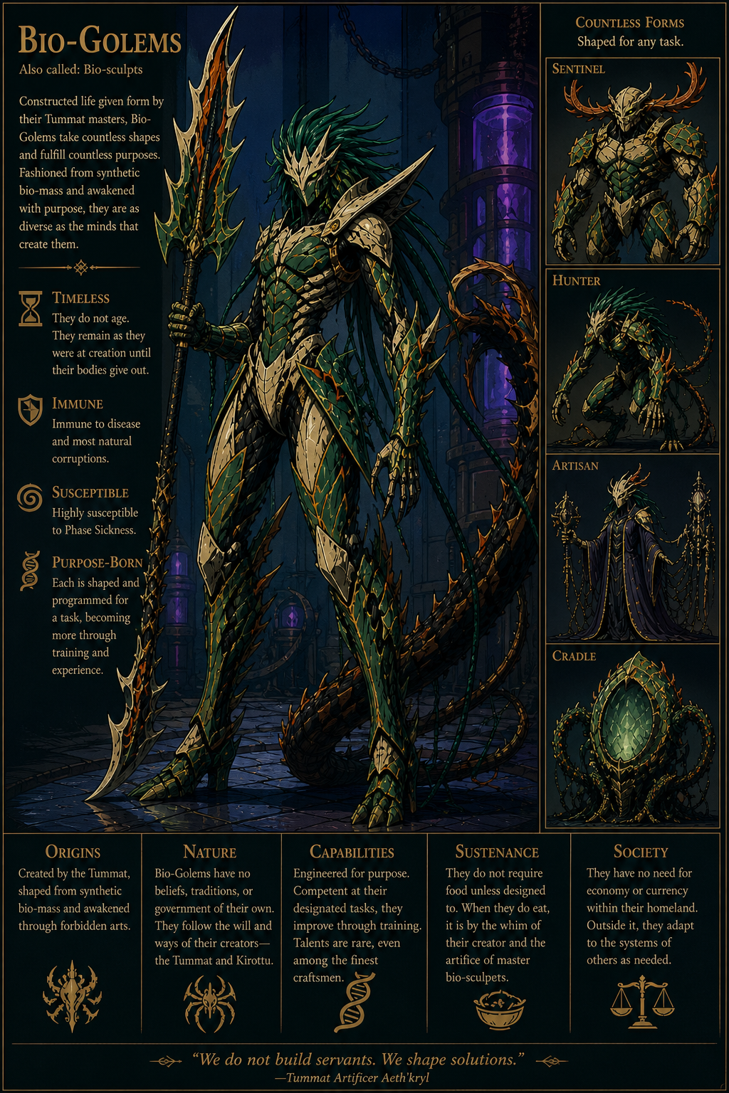 Bio-Golems  banner image