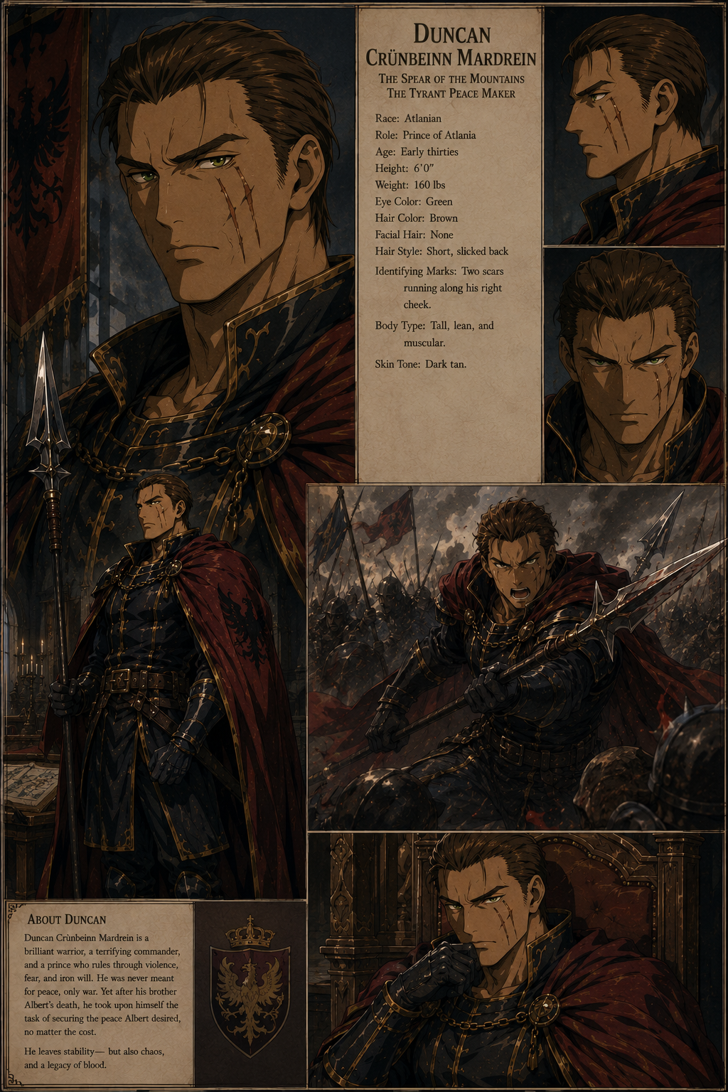 Duncan Crùnbeinn Mardrein banner image