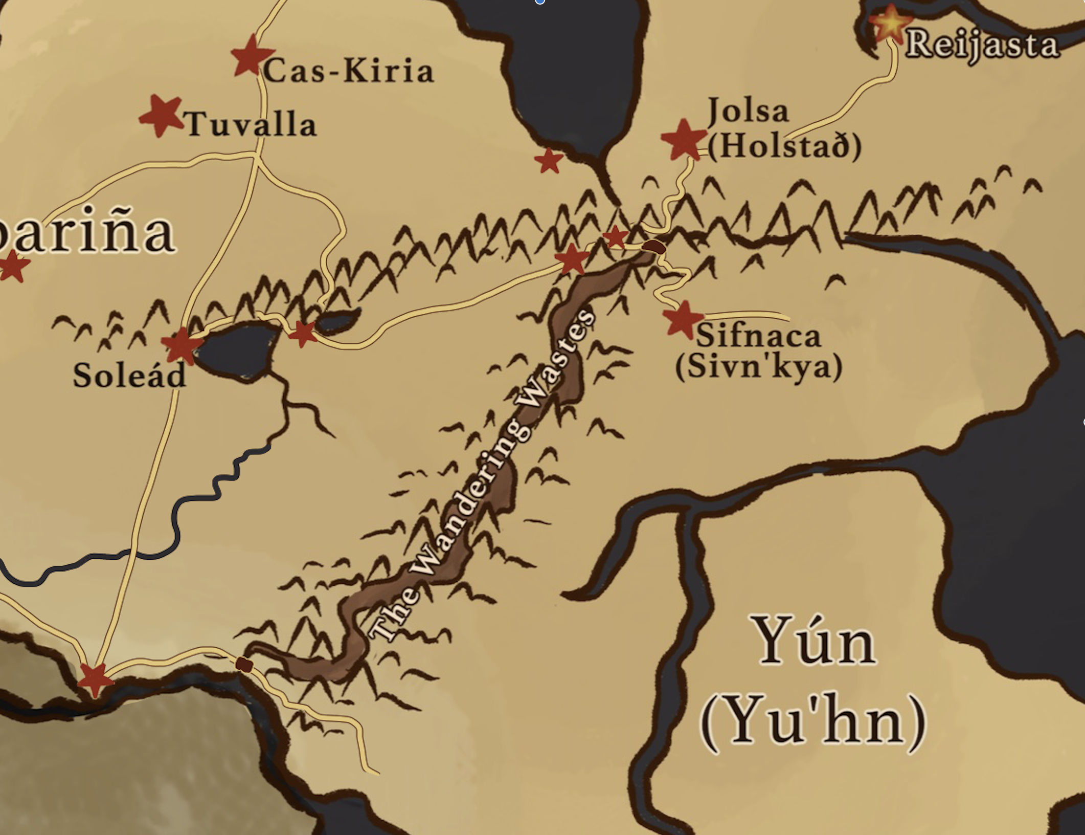 The Winding Wastes banner image