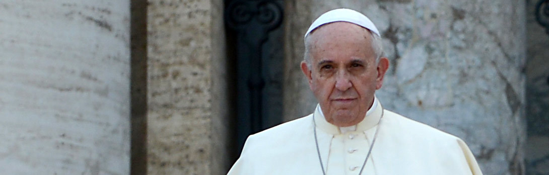 Papst Franziskus / Erzengel Gabriel banner image