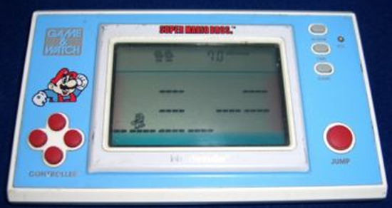 super mario handheld console