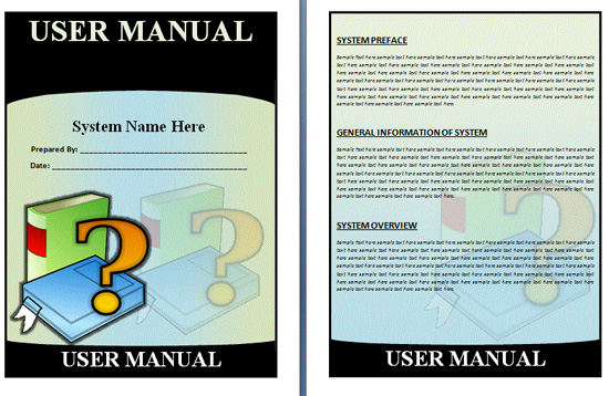 Professional Manual Template from s3.amazonaws.com