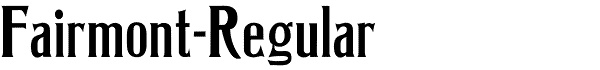 Fairmont Clarendon serif font