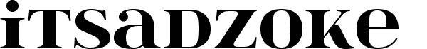 Itsadzoke free transitional serif font