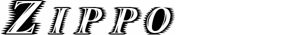 Zippo free modern serif font