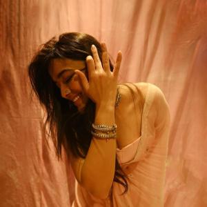 Actress Ketika Sharma Stuns in Pink Traditional Outfit | Latest Photoshoot