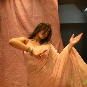 Actress Ketika Sharma Stuns in Pink Traditional Outfit | Latest Photoshoot