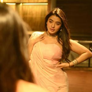 Actress Ketika Sharma Stuns in Pink Traditional Outfit | Latest Photoshoot