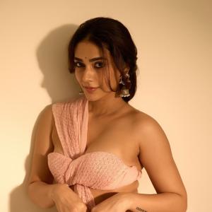 Actress Akanksha Singh Stuns in Elegant Pink Floral Outfit Look | Latest Photos