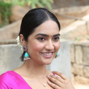 Actress Kajal Chowdhary Looks Elegant in Pastel Floral Saree | Latest Photoshoot