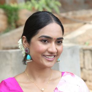 Actress Kajal Chowdhary Looks Elegant in Pastel Floral Saree | Latest Photoshoot