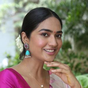 Actress Kajal Chowdhary Looks Elegant in Pastel Floral Saree | Latest Photoshoot