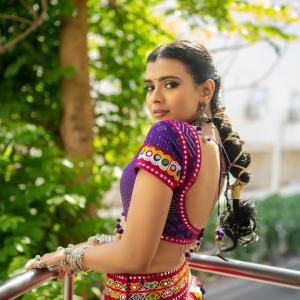 Actress Hebbah Patel Dazzles in Vibrant Traditional Outfit | Latest Photos
