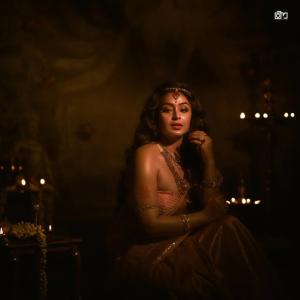 Actress Mokksha in Traditional Pink Saree | Elegant and Divine Photos