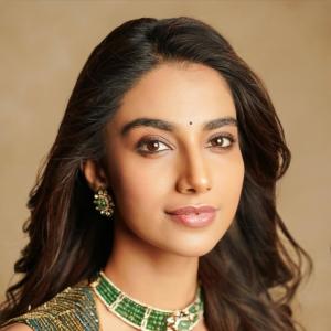 Meenakshi Chaudhary Stuns in Elegant Purple Saree | Gorgeous Latest Photoshoot