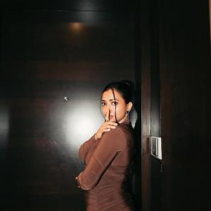 Actress Swetha Basu Rocks a Cut-Out Bodycon Dress in Latest Photos