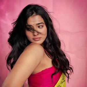 Actress Ketika Sharma Elegance in Green Saree | Latest Photos