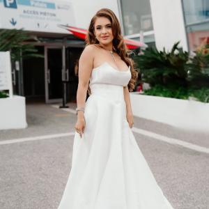 Actress Neha Malik Dazzles in White Gown | Latest Photos