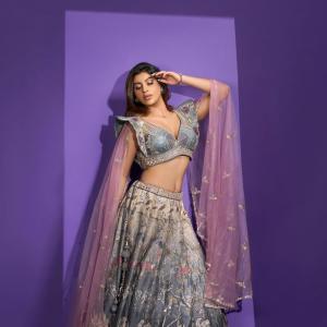 Actress Yashika Anand Looks Stunning in Lehenga | Latest Photos