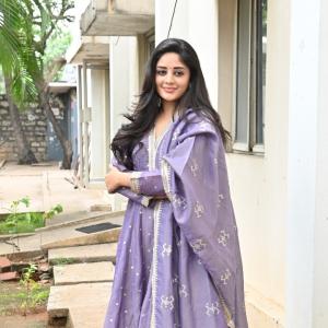 Actress Deepshika Looks Radiant in Ethnic Wear | Traditional Style