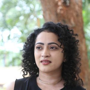 Actress Shruti Shetty Glows in Elegant Black Sleeveless Dress