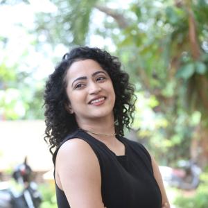 Actress Shruti Shetty Glows in Elegant Black Sleeveless Dress