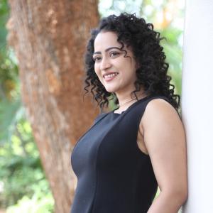 Actress Shruti Shetty Glows in Elegant Black Sleeveless Dress