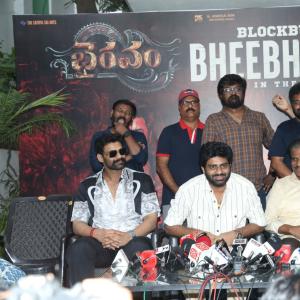 Bhairavam Movie Success Meet: Cast & Crew Celebrate Blockbuster Hit