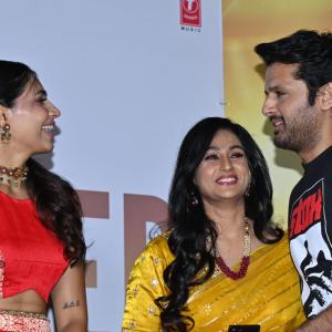 Thammudu Trailer Launch Event: Nithiin, Laya & Team Create Buzz with Emotional Highlights