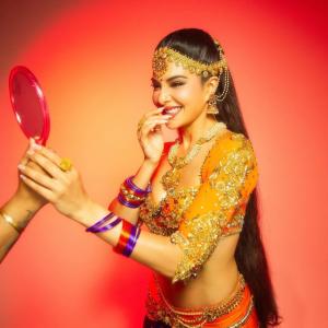 Actress Jacqueline Fernandez Stuns in Traditional Dance Look