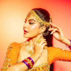 Actress Jacqueline Fernandez Stuns in Traditional Dance Look