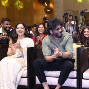 Kubera Movie Thank You Meet: Dhanush, Nagarjuna, Rashmika Celebrate Success with Chiranjeevi