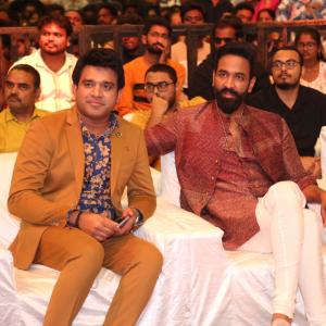 Kannappa Pre-Release Event: Vishnu Manchu, Prabhas, Mohan Babu Celebrate Spiritual Epic