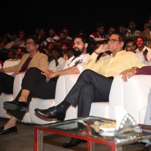 Kannappa Pre-Release Event: Vishnu Manchu, Prabhas, Mohan Babu Celebrate Spiritual Epic